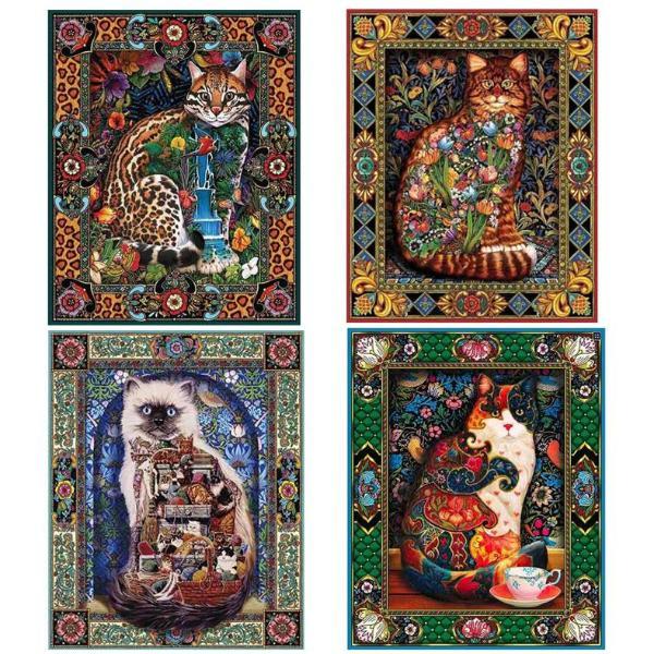 F&S Diamond Painting Store Katten Mozaïek 20x25cm