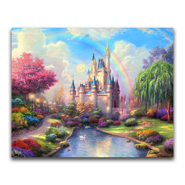F&S Diamond Painting Store Rainbow Castle
