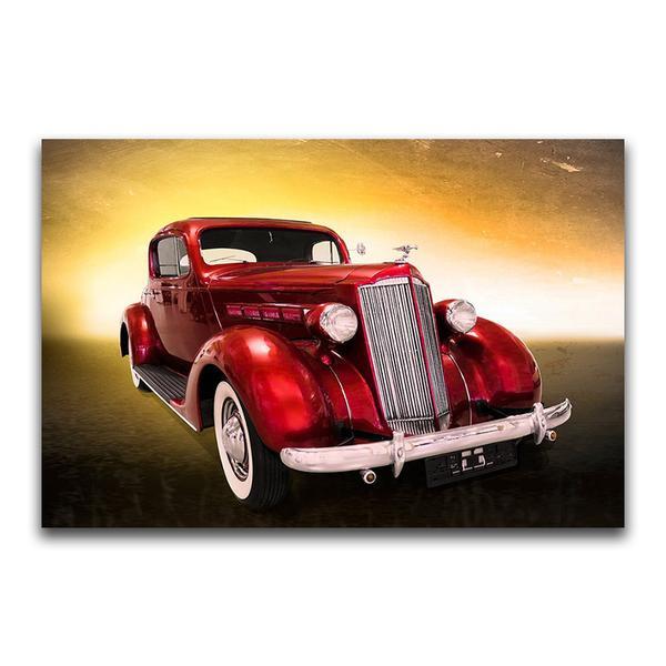 F&S Diamond Painting Store Red Old Car
